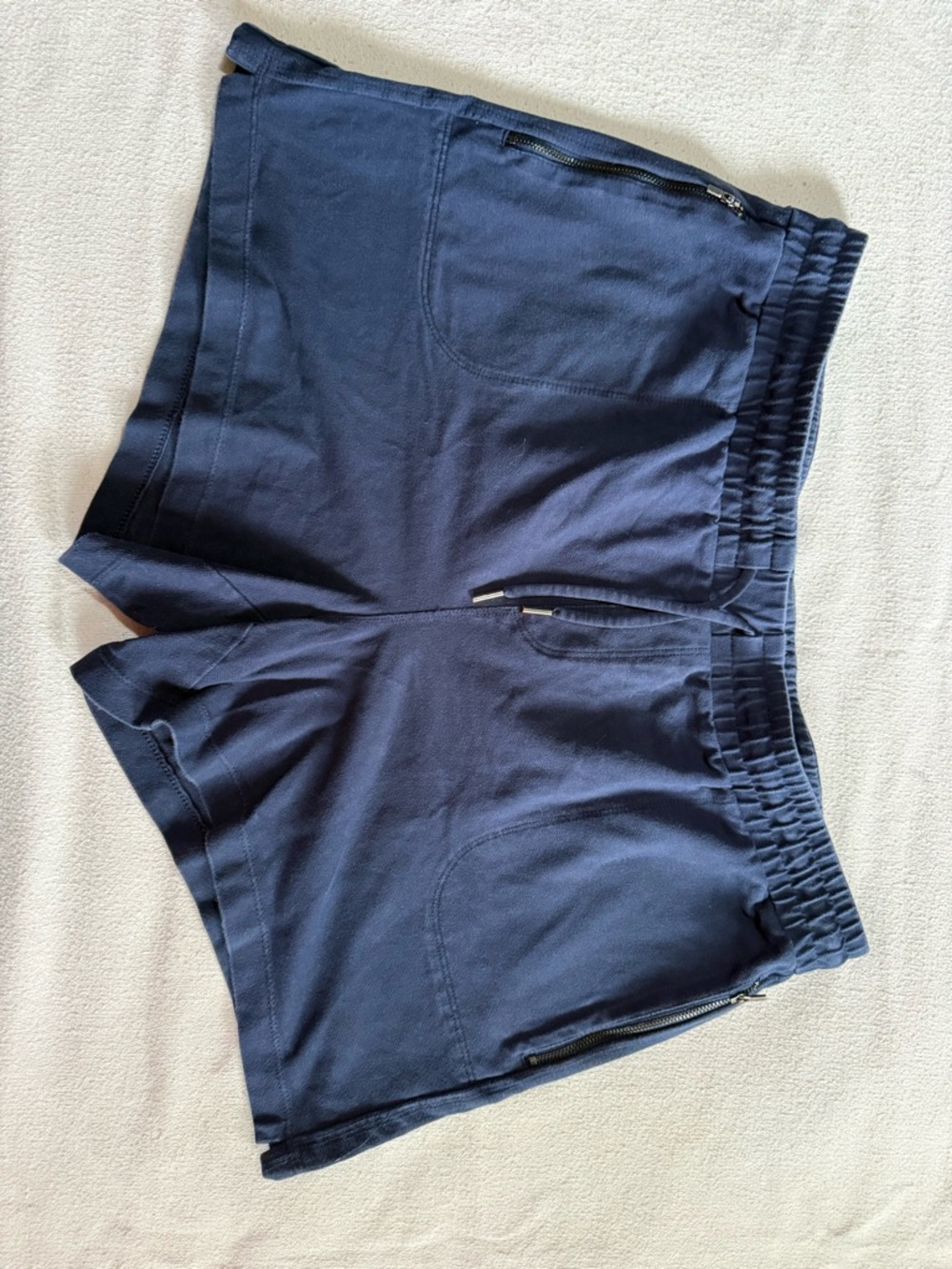 Athletic Works Navy Blue Casual Athletic Shorts